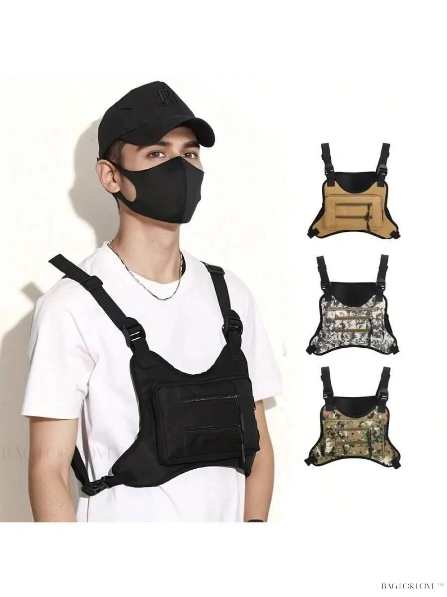 BagForLove - Hip Hop Inspired Chest Rig Vest Bag for Adventure Seekers