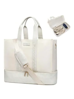 BagForLove - Large Tote Bag with Zipper for Woman's Travel Essentials