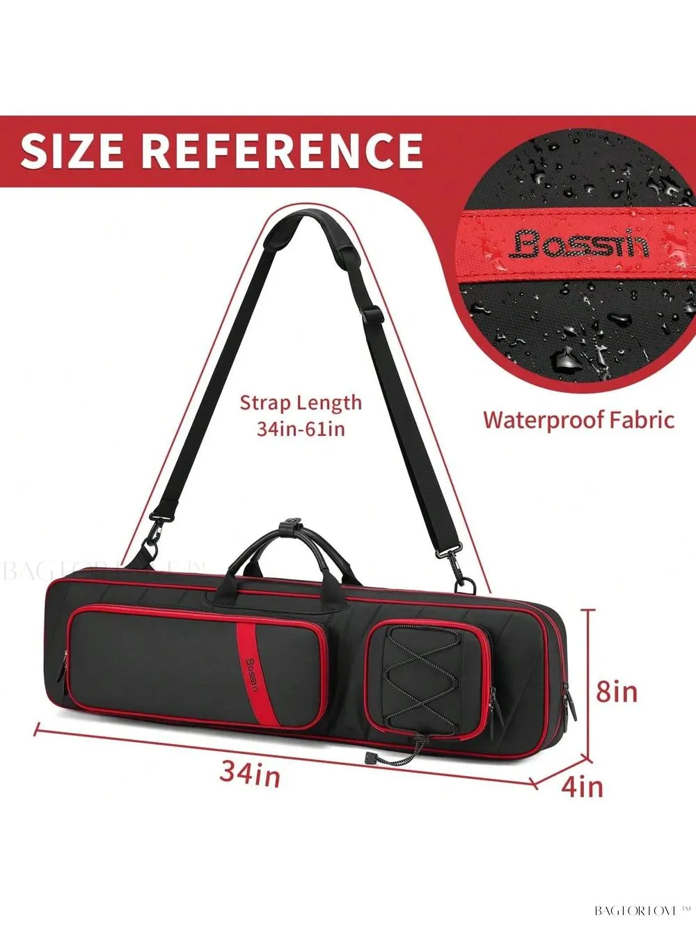 BagForLove - Protective Bag for Your Favorite Pool Cues