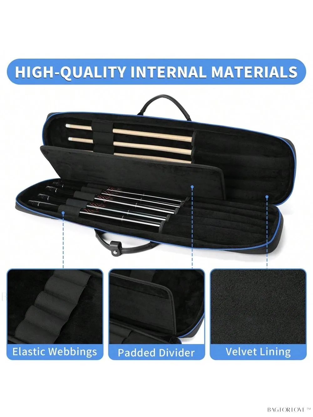 BagForLove - Protective Bag for Your Favorite Pool Cues
