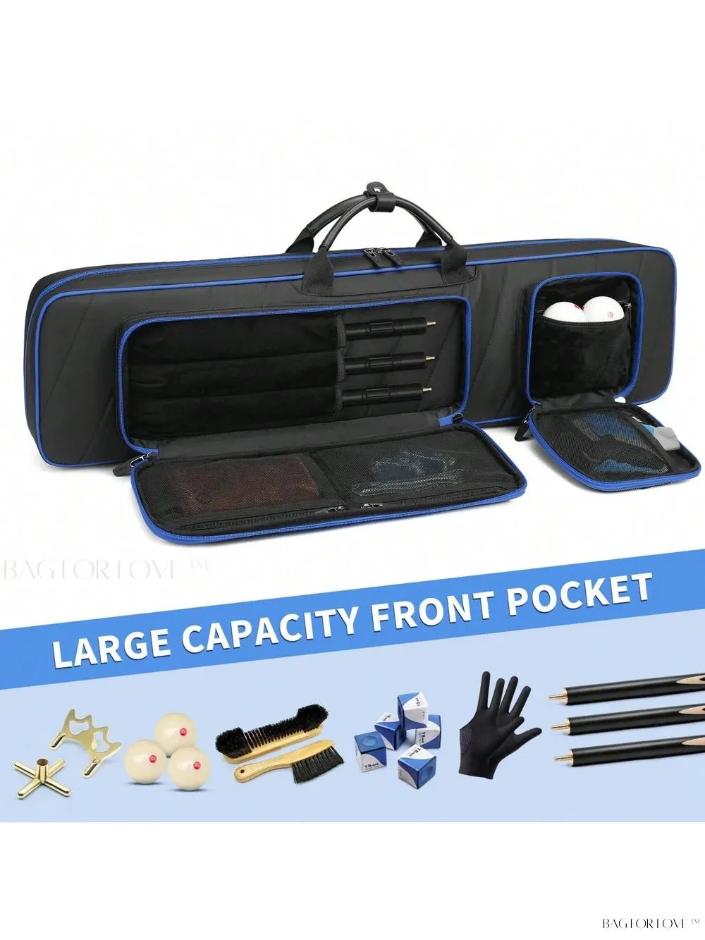 BagForLove - Protective Bag for Your Favorite Pool Cues