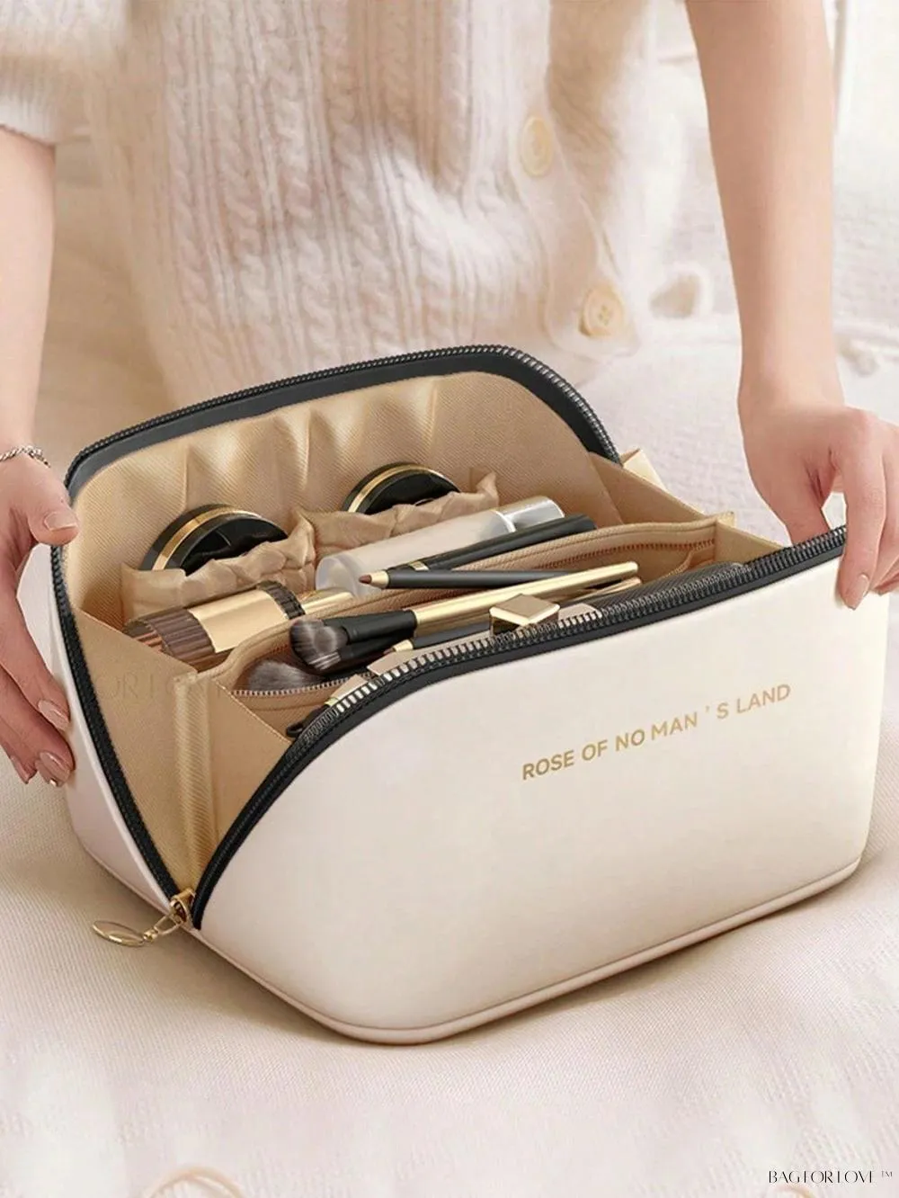 BagForLove - Stylish Toiletry Kit for Her - Portable and Space-Saving Design