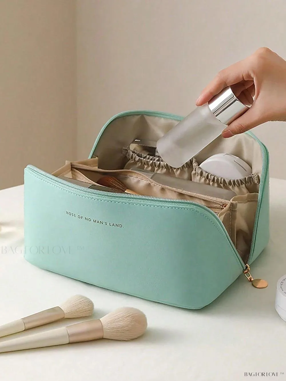BagForLove - Stylish Toiletry Kit for Her - Portable and Space-Saving Design