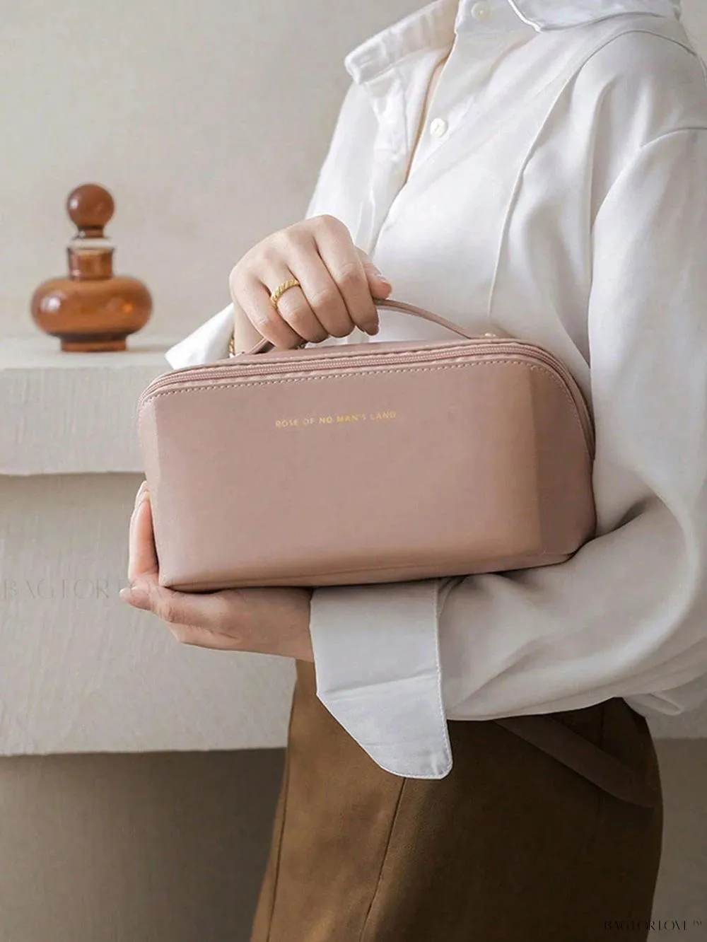 BagForLove - Stylish Toiletry Kit for Her - Portable and Space-Saving Design