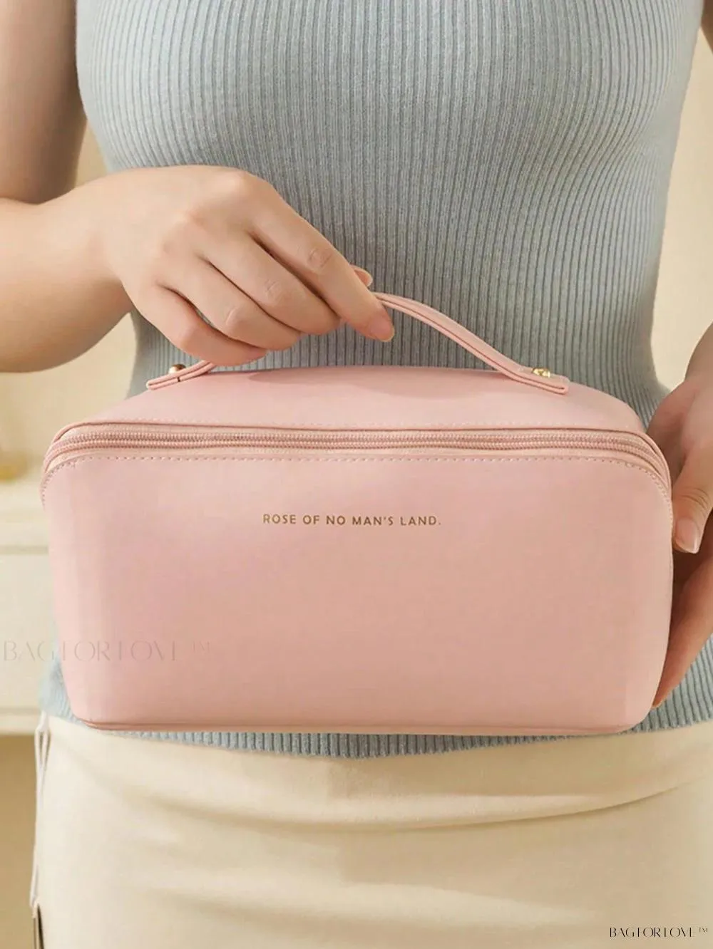BagForLove - Stylish Toiletry Kit for Her - Portable and Space-Saving Design