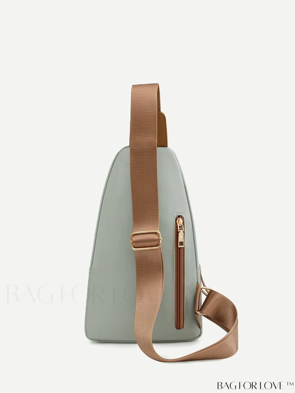 BagForLove - Versatile & Stylish Minimalist Color Blocking Crossbody Chest Bag with Multi-layer Design
