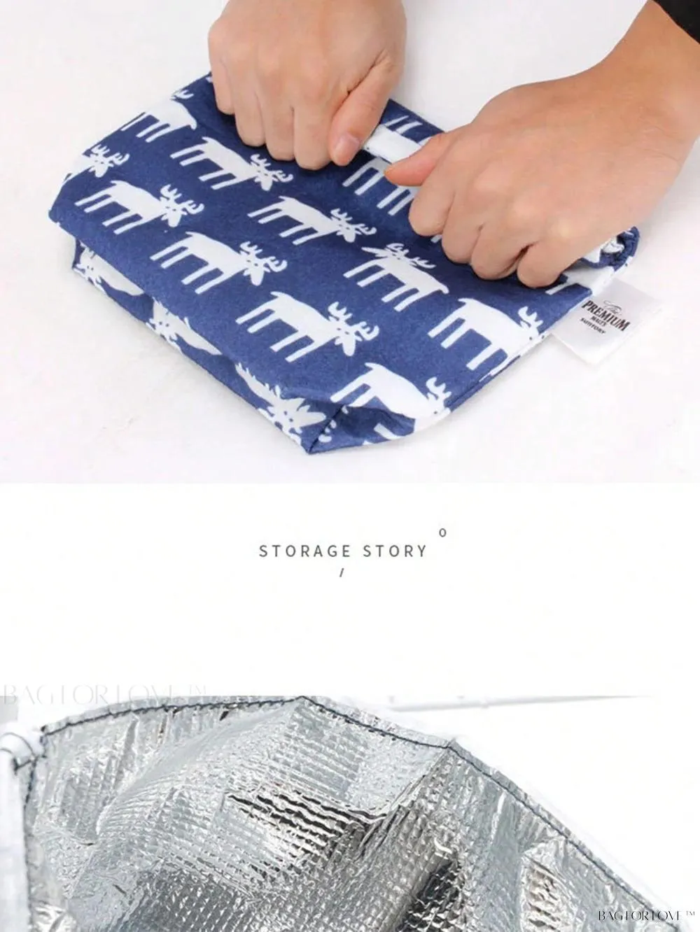 BagForLove - Waterproof Handbag for School Lunch Essentials