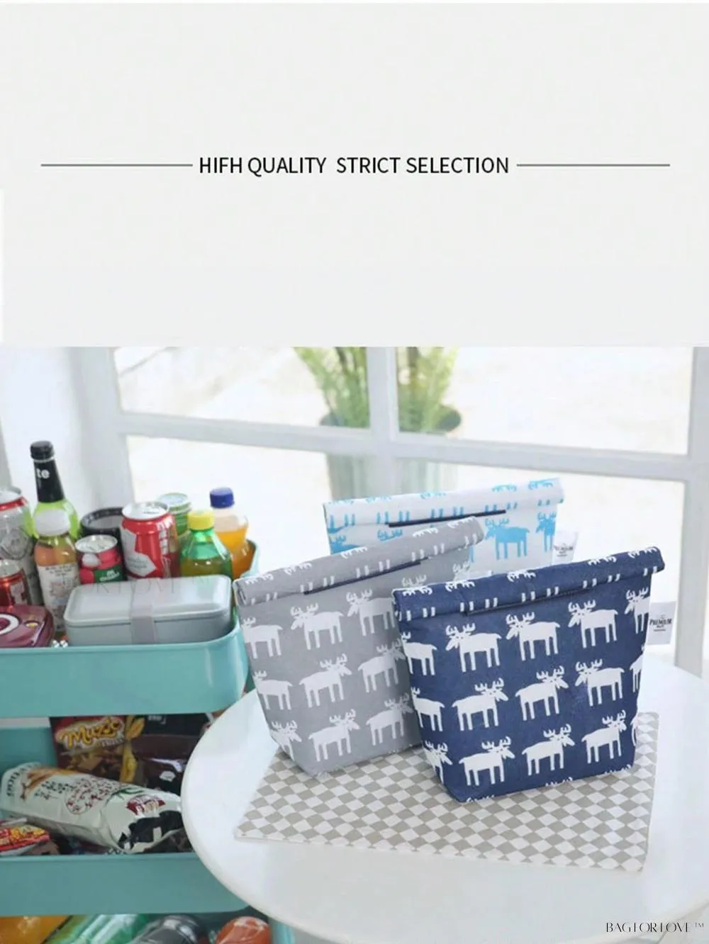BagForLove - Waterproof Handbag for School Lunch Essentials