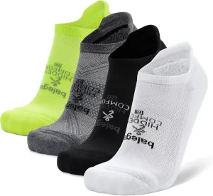 Balega Hidden Comfort Performance No Show Athletic Running Socks for Men and Women (4-Pack)