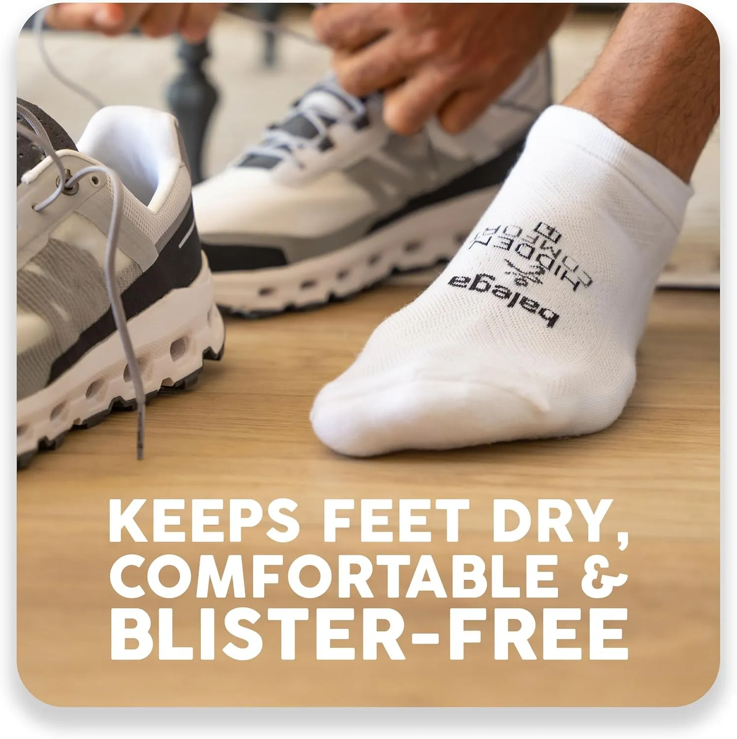 Balega Hidden Comfort Performance No Show Athletic Running Socks for Men and Women (4-Pack)