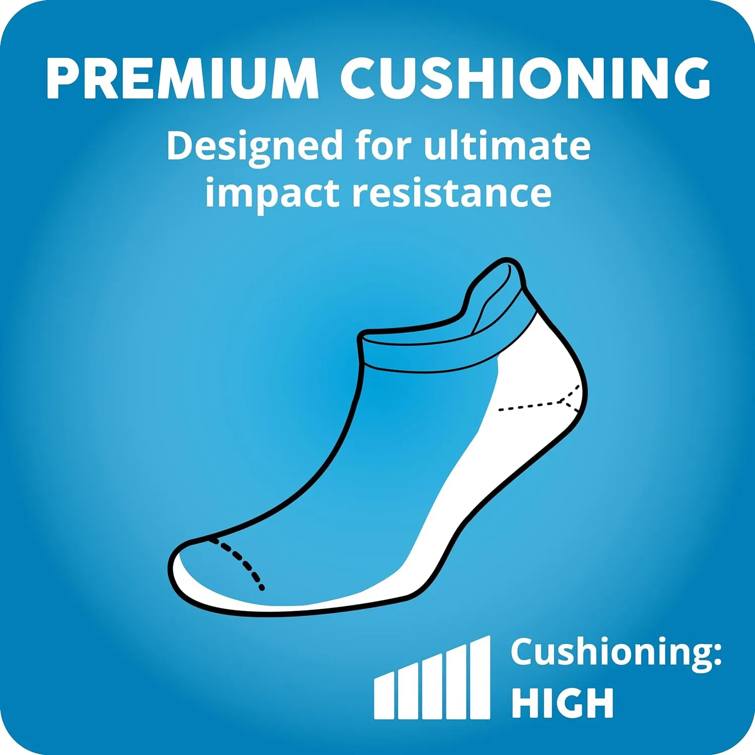 Balega Hidden Comfort Performance No Show Athletic Running Socks for Men and Women (4-Pack)