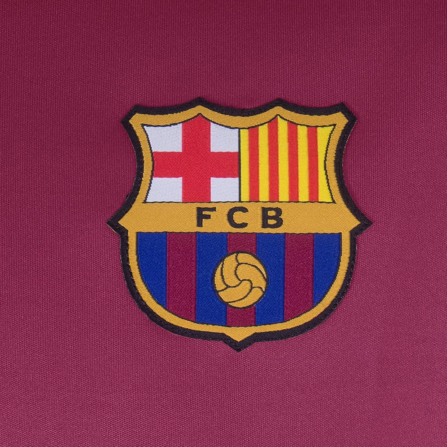 Barcelona FC Official Soccer Gift Mens Poly Training Kit T-Shirt