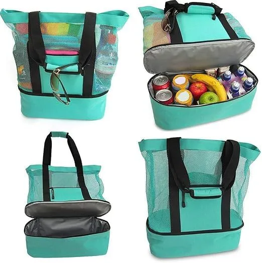 Beach Bag Women, Cooler Compartment Bags & Beach Bag Sandproof Waterproof - Popular picks Beach Tote With Bag For Top-notch service Pool Waterproof