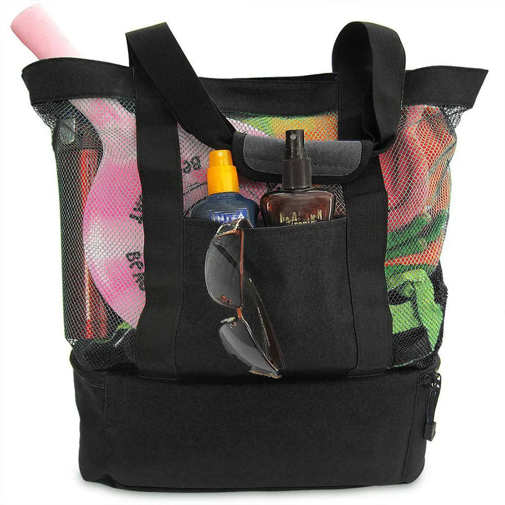 Beach Bag Women, Cooler Compartment Bags & Beach Bag Sandproof Waterproof - Popular picks Beach Tote With Bag For Top-notch service Pool Waterproof