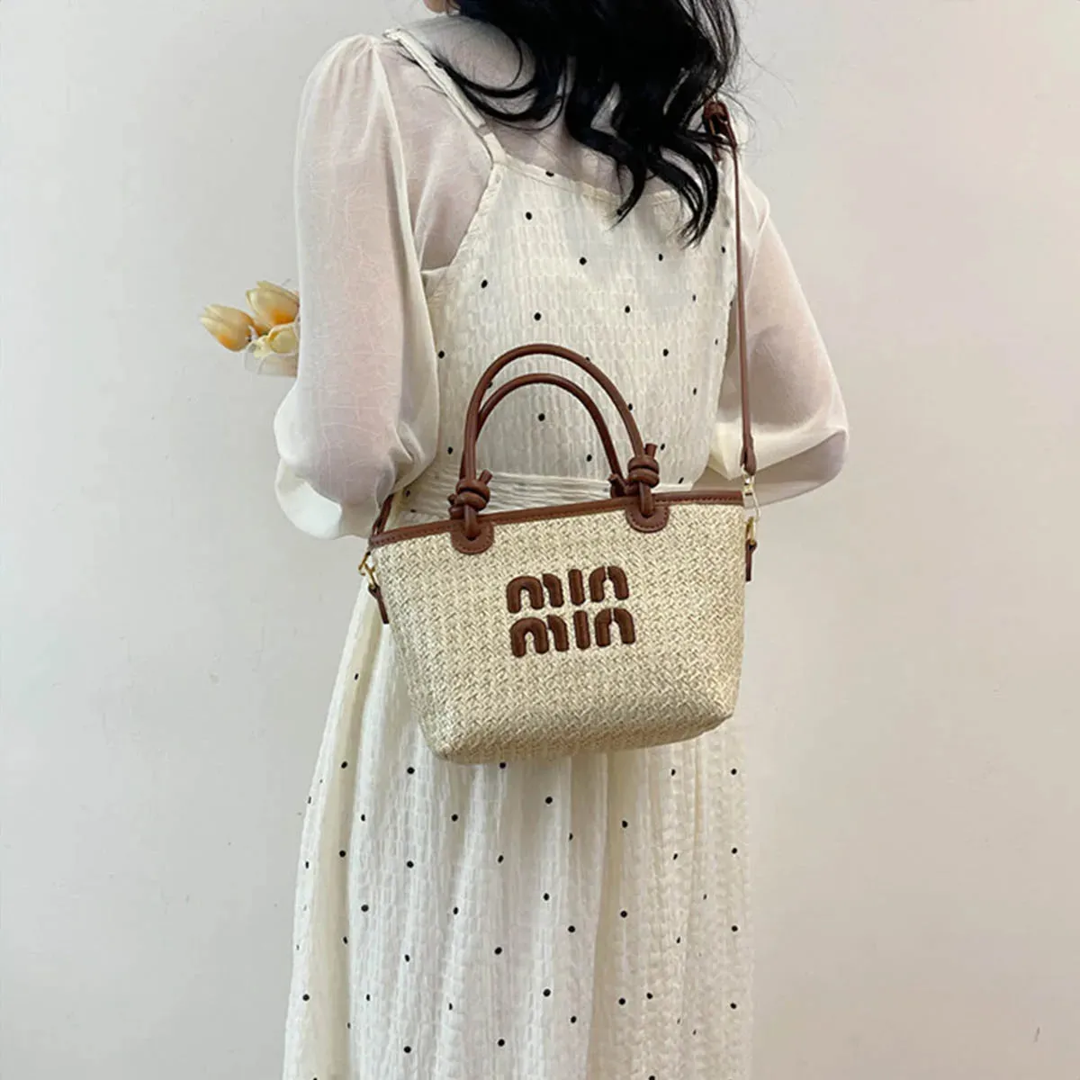Beach Grass Woven Bag