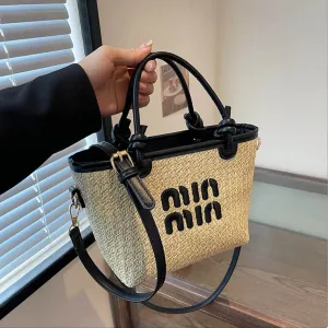 Beach Grass Woven Bag