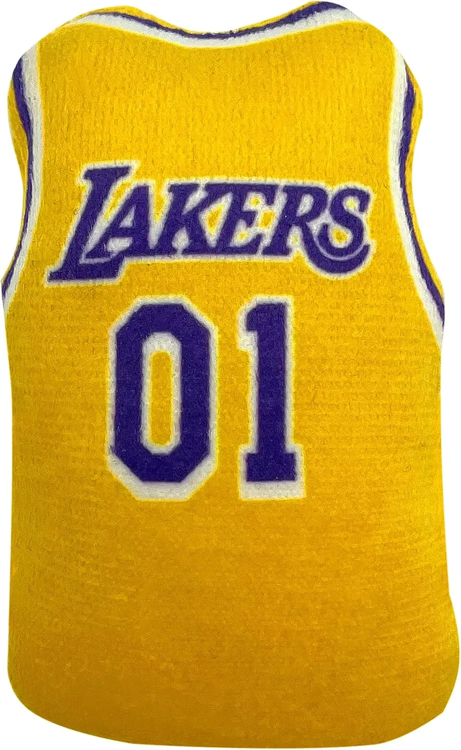 Best Plush CAT Toy - NBA LA Lakers Complete Set of 3 Piece Cat Toys Filled with Fresh Catnip. Includes: 1 Jersey Cat Toy, 1 Basketball Cat Toy with Feathers & 1#1 Fan Cat Toy. Beautiful Team Logos