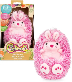 Bibi The Bunny - Interactive, Animated, Talking, Giggling Toy Pet, Over 50 Sounds, 5" Plush - New 2023 - Best Birthday Toy Gifts for Boys and Girls