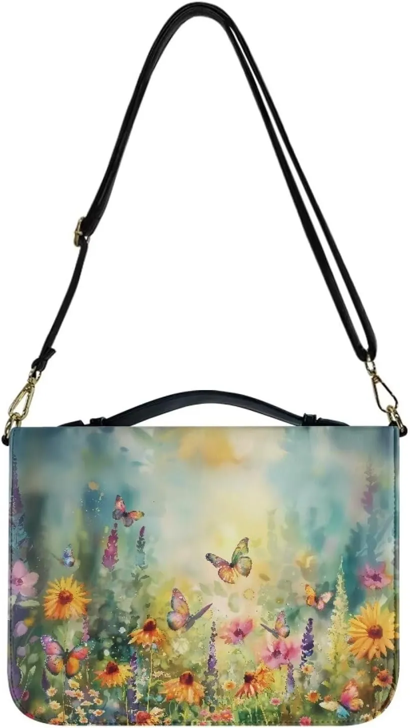 Bible Cover Case for Women Men Leather Bible Accessories Women Men Bible Bags for Women Men Tote