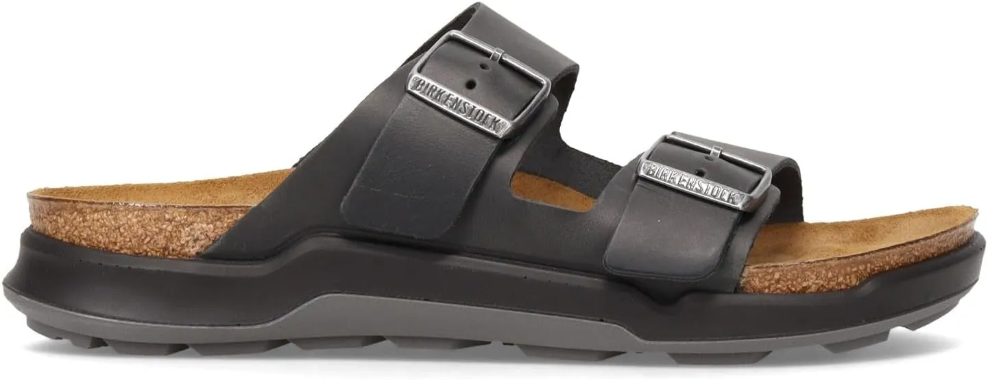 Birkenstock Women's Open-Back Arizona Ct Blk Oil LTR R