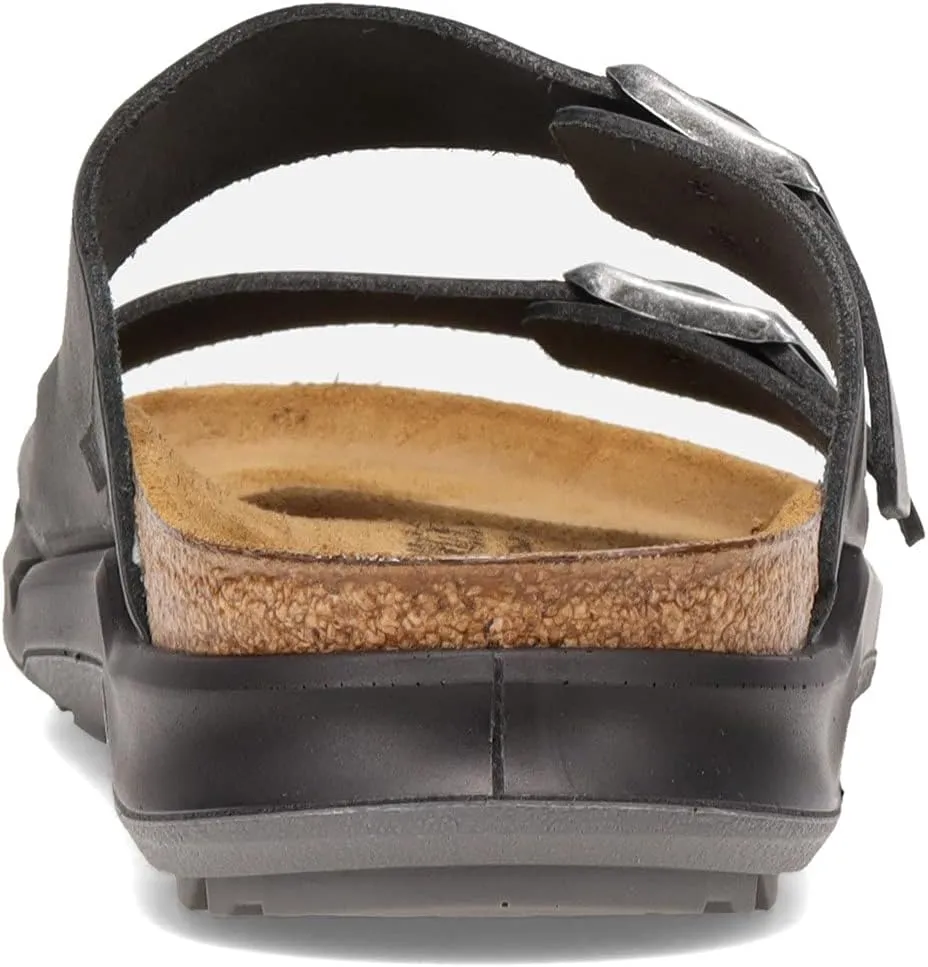 Birkenstock Women's Open-Back Arizona Ct Blk Oil LTR R