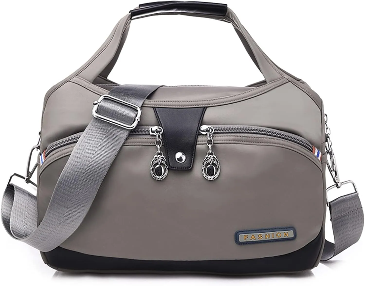 Blaciokamith Tote Bag, Waterproof Oxford Cloth Simple Messenger Bag，Blaciokamith Soft Side Lightweight Underseat Tote Bag