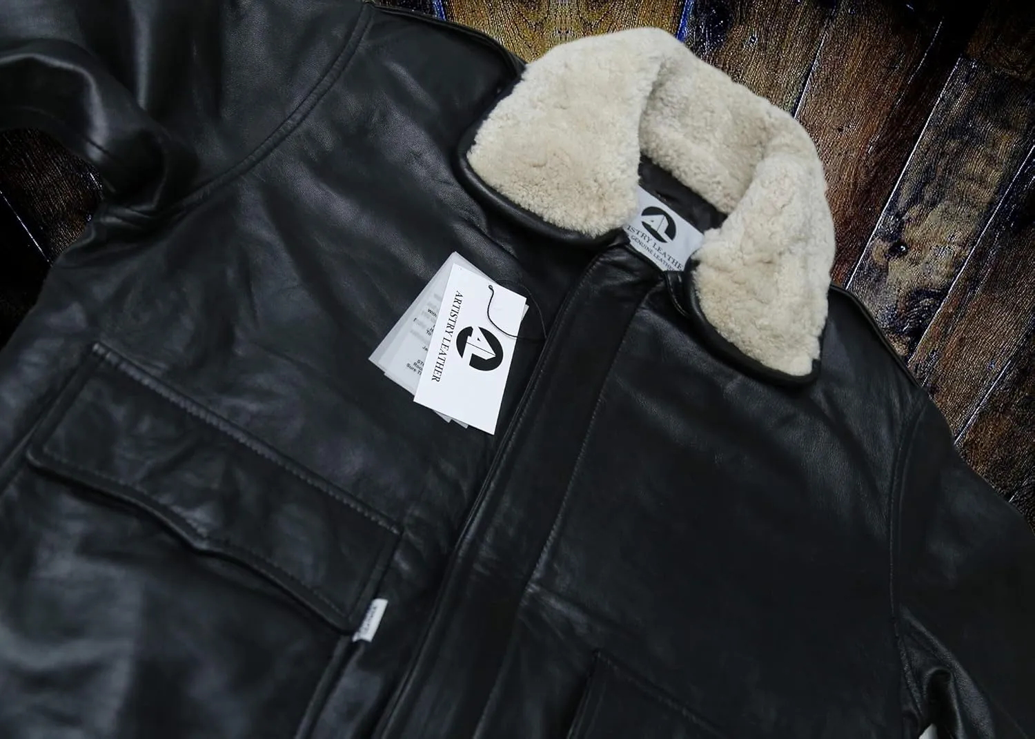 Black Casual Real Leather Jacket for Mens | Genuine Lambskin Motorcycle Biker Jackets