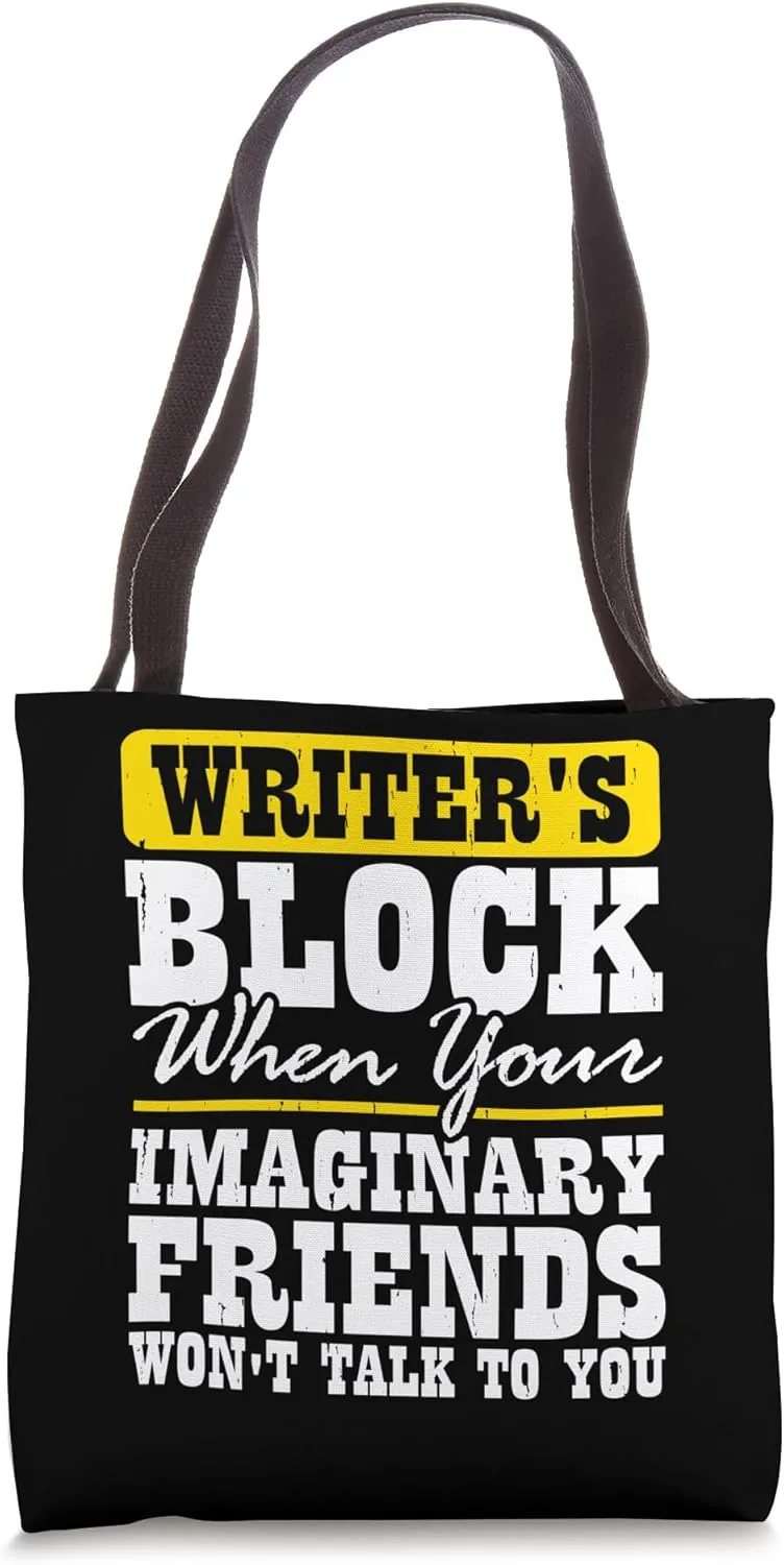 Book Writer Funny Quote Author Journalist Rewrite Novelist Tote Bag