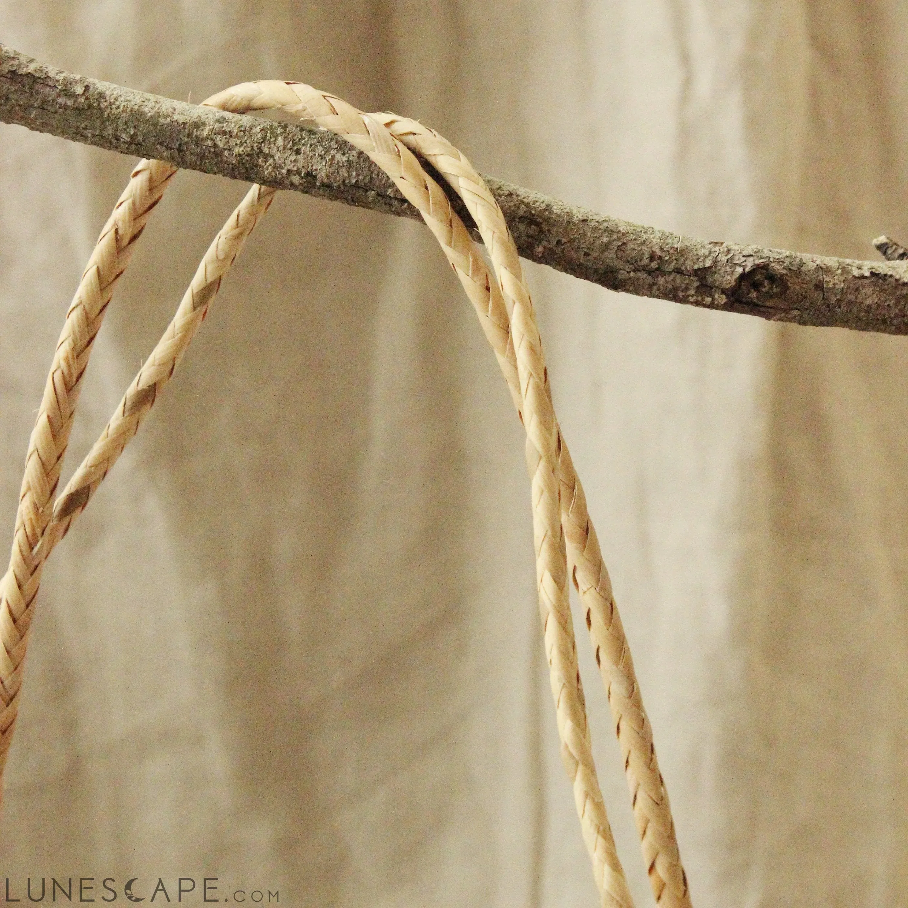 Borneo Love Rush - Handwoven Straw Tote Bag with