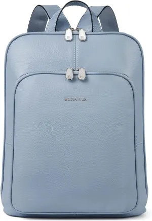 BOSTANTEN Genuine Leather Backpack Purse Casual College Travel Bags for Women