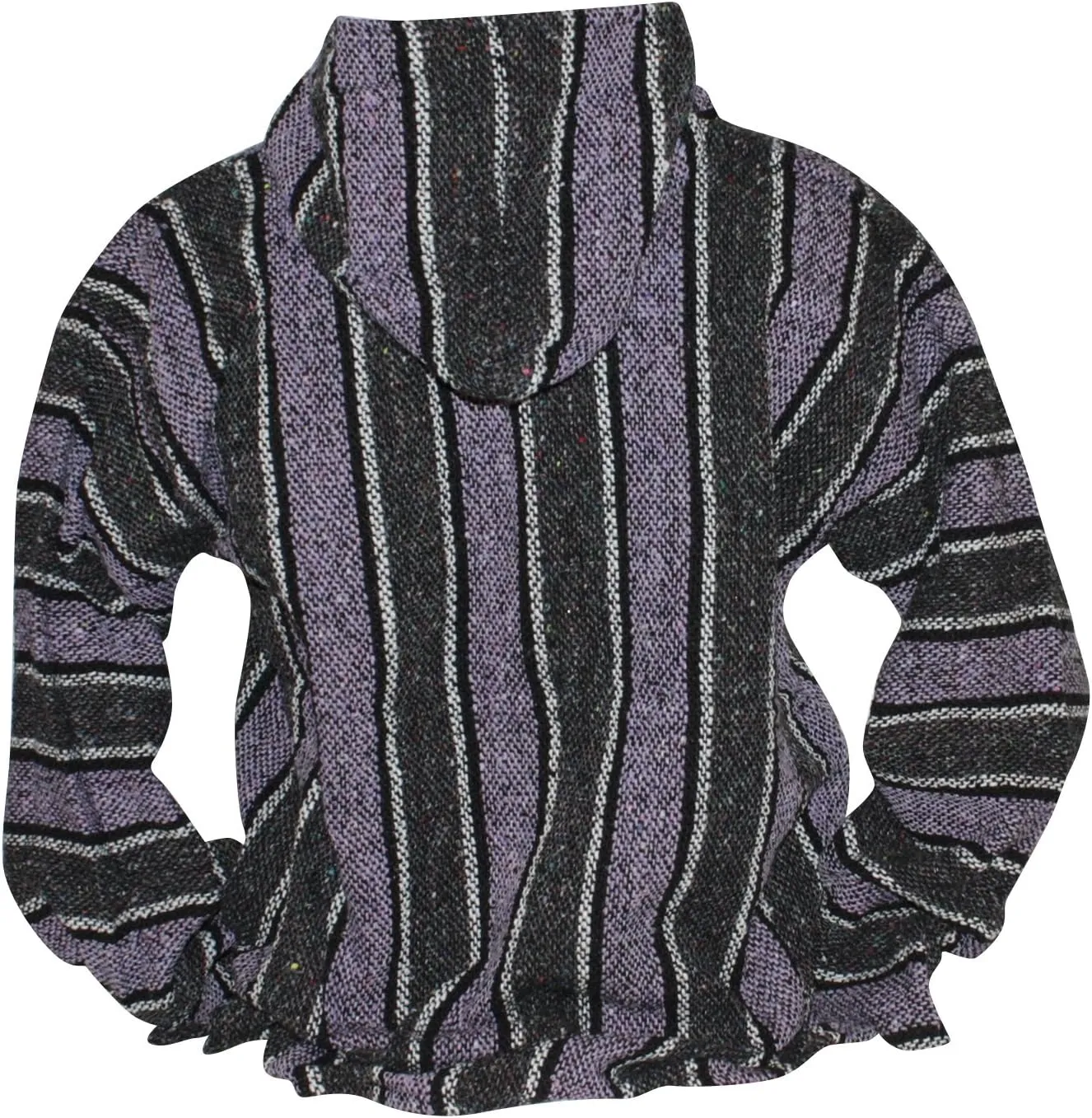 Canyon Creek Striped Woven Baja Jacket Coat Hoodie