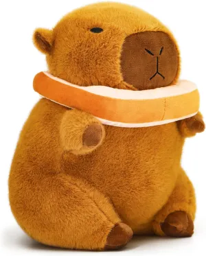 Capybara Stuffed Animals, Capybara Toys, Soft Capibara Stuffed Animals Plushies Toys Hugging Gifts for Kids (Toast)