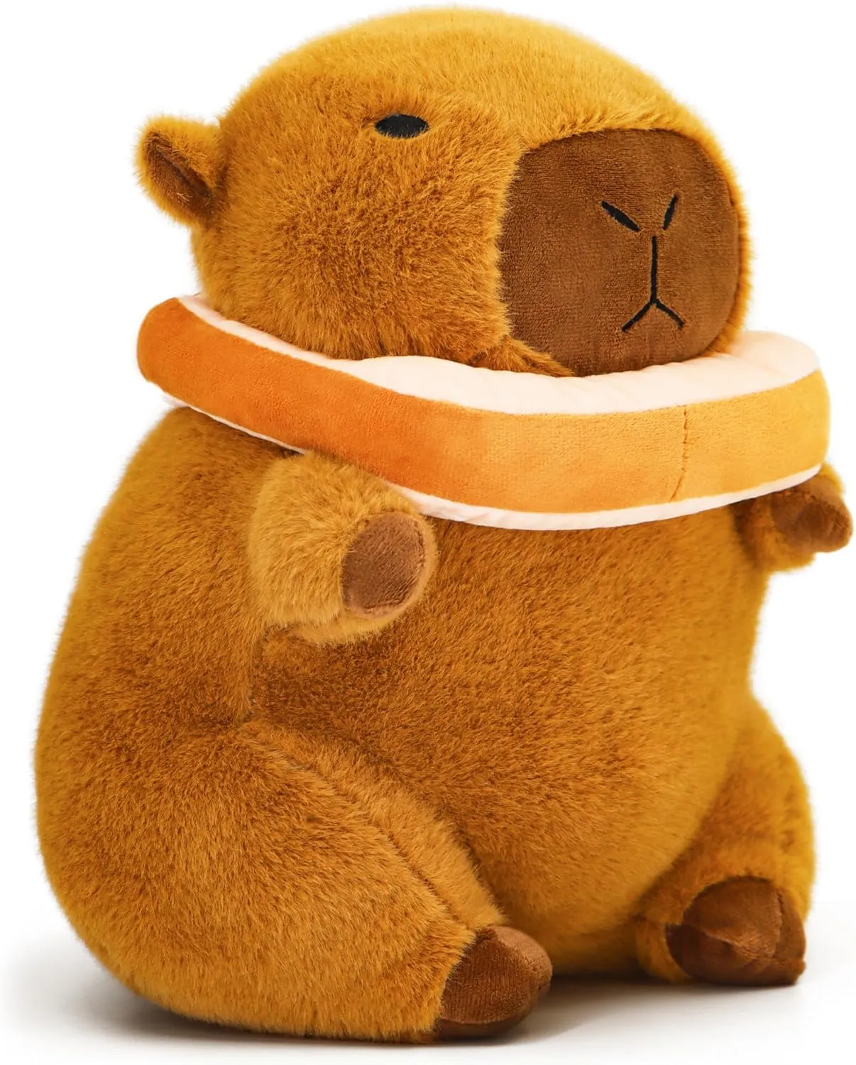 Capybara Stuffed Animals, Capybara Toys, Soft Capibara Stuffed Animals Plushies Toys Hugging Gifts for Kids (Toast)