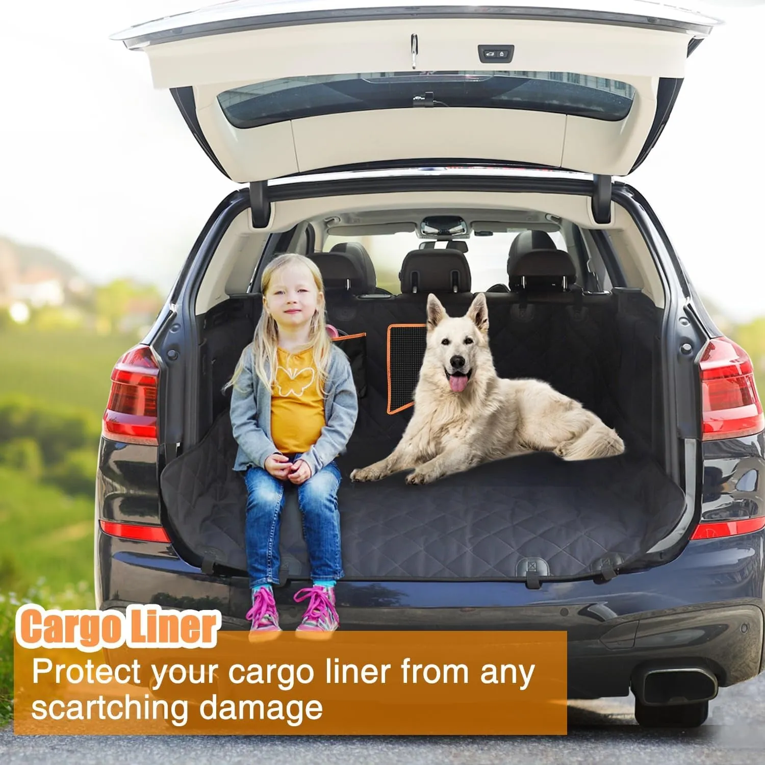 Car Dog SUV Mesh for Pet Seat 100% Car Cars Back and Seat Hammock Curated collection Durable Dog with Soft Seat, Specialty items Cover Dog for Trucks Waterproof Cover Window, Nonslip Anti-Scratch