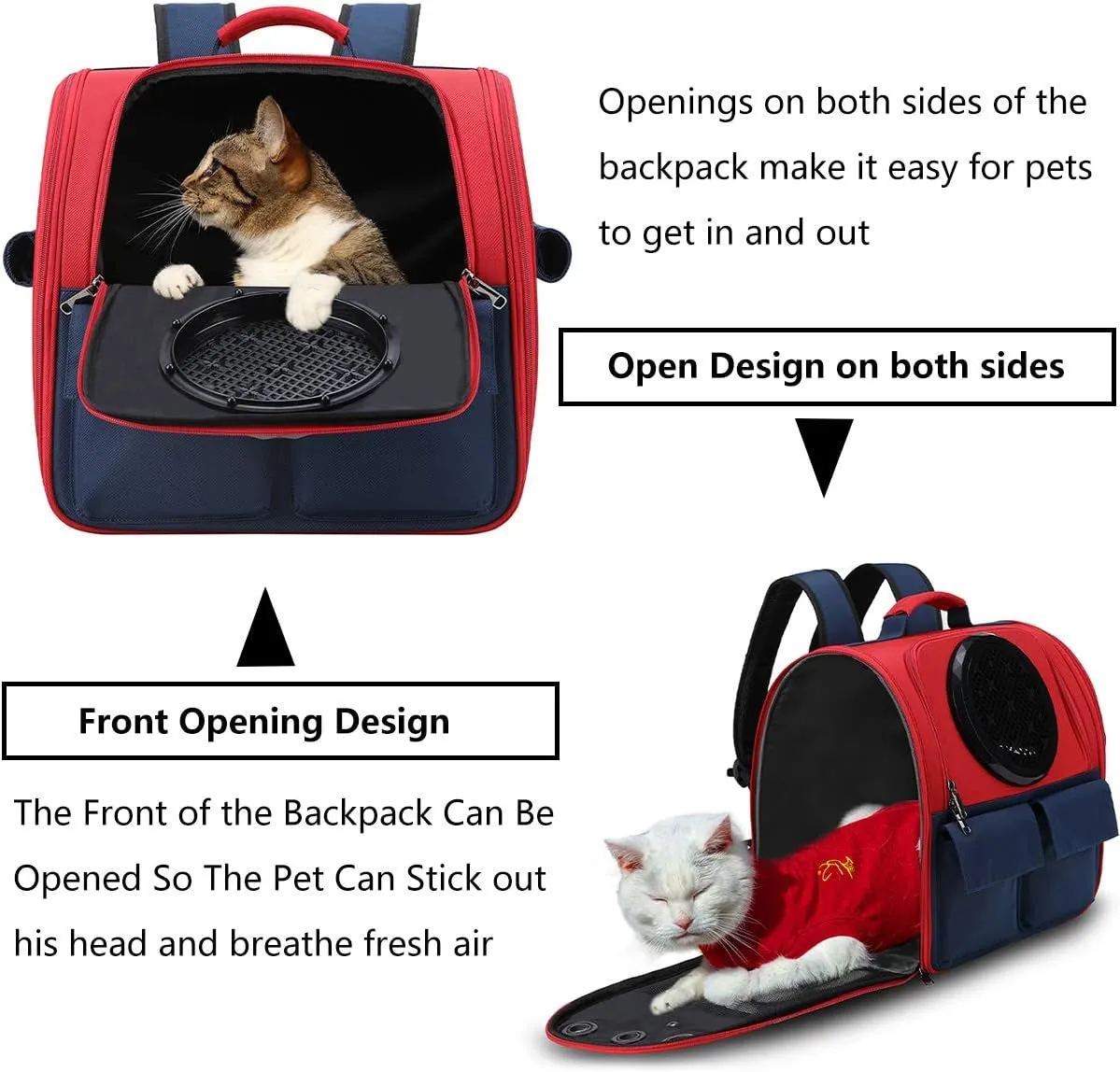 Cat Bargain Bubble. Full-featured range Carrier Backpack