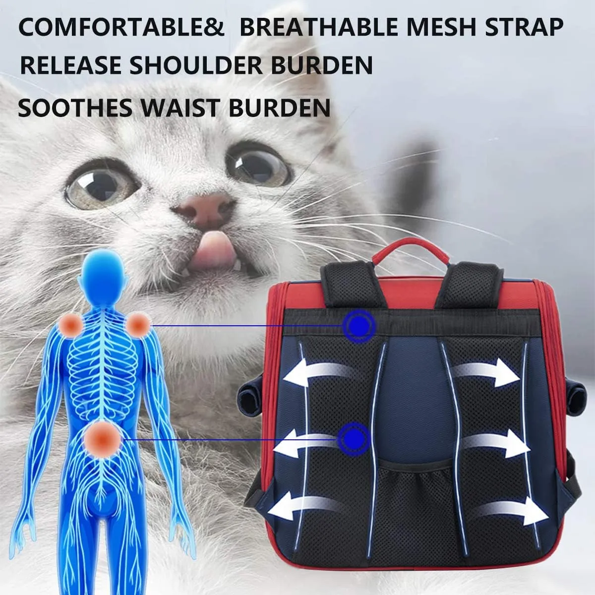 Cat Bargain Bubble. Full-featured range Carrier Backpack