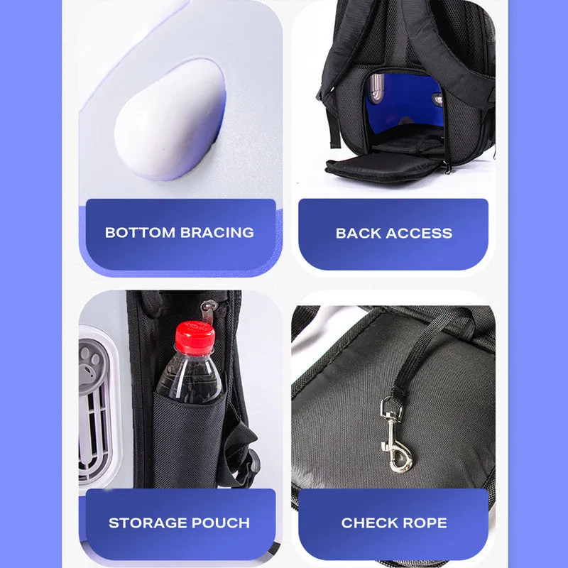 Cat Carrier Backpack Space Capsule Portable Breathable Pet Bag