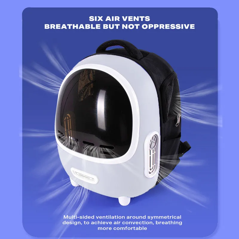 Cat Carrier Backpack Space Capsule Portable Breathable Pet Bag