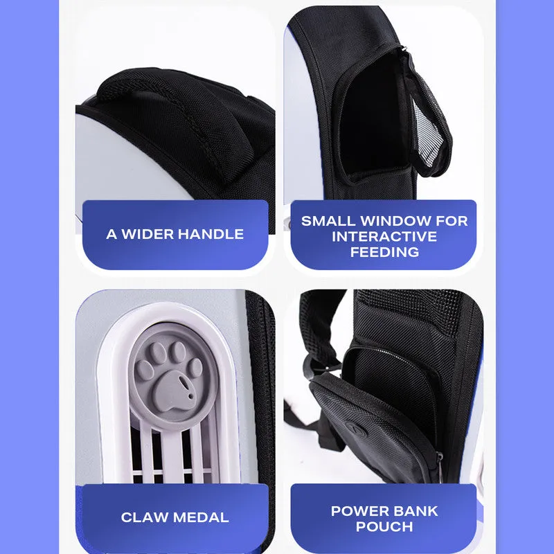 Cat Carrier Backpack Space Capsule Portable Breathable Pet Bag
