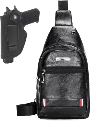 Ccw Sling Bag Tactical Shoulder Chest Pack Carry Crossbody Bag Backpack for Range, Travel, Hiking, Outdoor Sports