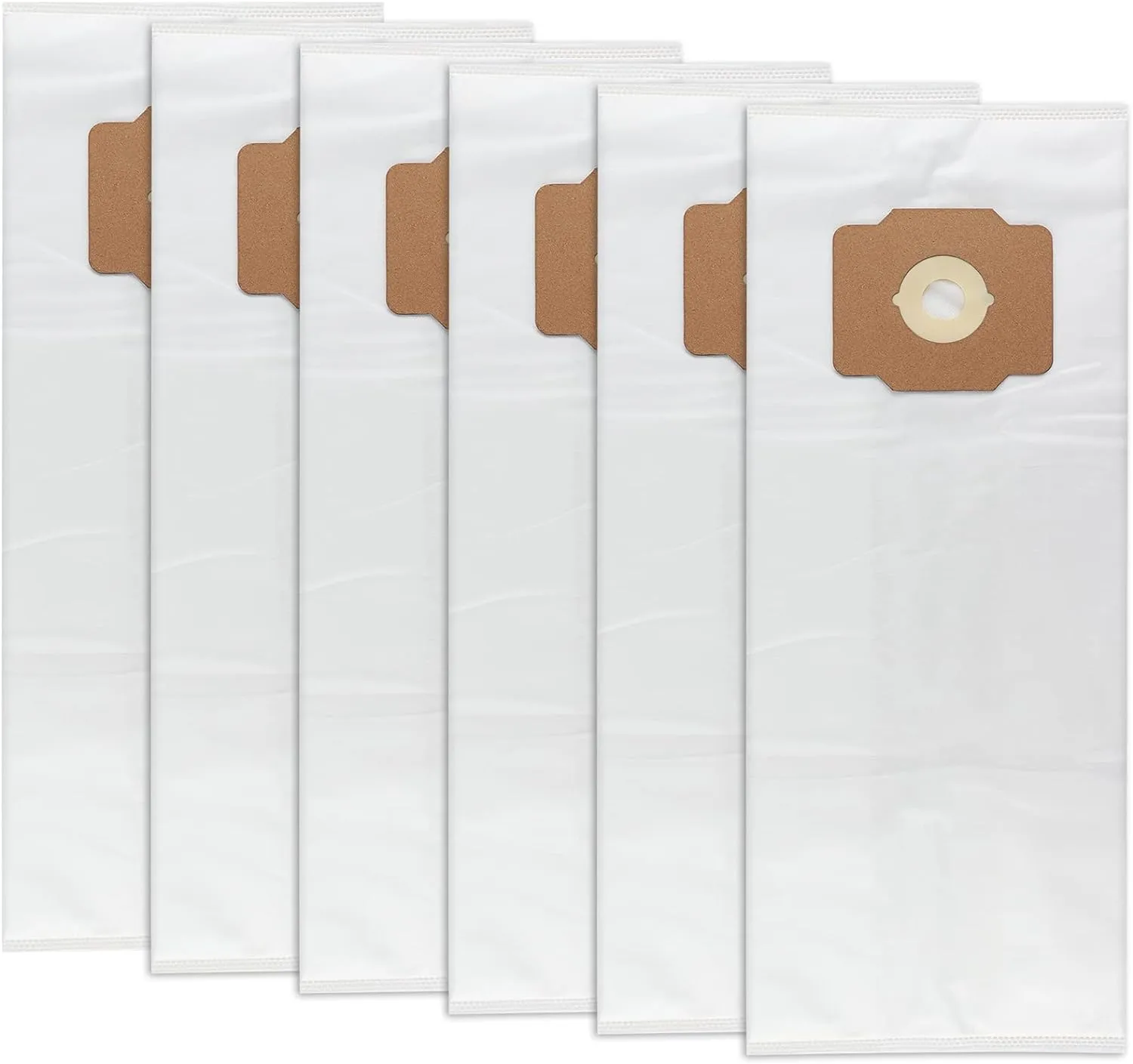 Central Vacuum Bags Replacement for Beam, Electrolux, Eureka, Kenmore, Mastercraft, White Westinghouse, Nilfisk, Broan, Husky & Other Central Vac Systems - Non-Woven Cloth Material - 6 Pack