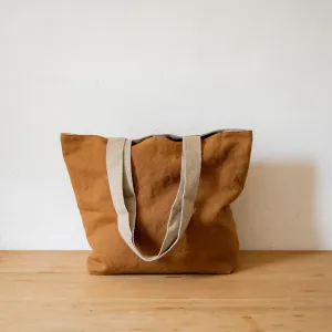 Charvet Éditions French Linen Bag Vintage Bois