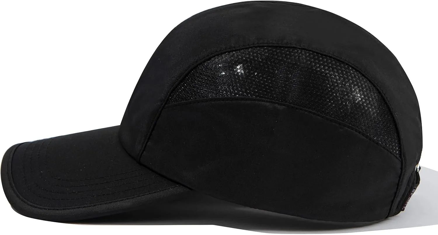 Clakllie Quick Dry Baseball Cap Breathable Sports Sun Hats Curved Brim Snapback Hat Cooling Outdoor Caps Men's Running Hats