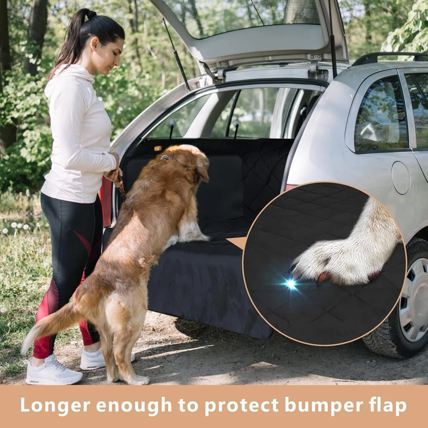 Cloud-integrated Waterproof Liner SUV for Cargo Liner. Cargo Pet - Dogs Honest