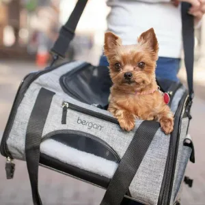 Coastal Bergan Booster Pet Carrier Heather Grey 10.5"H X 15.75"L X 12"W