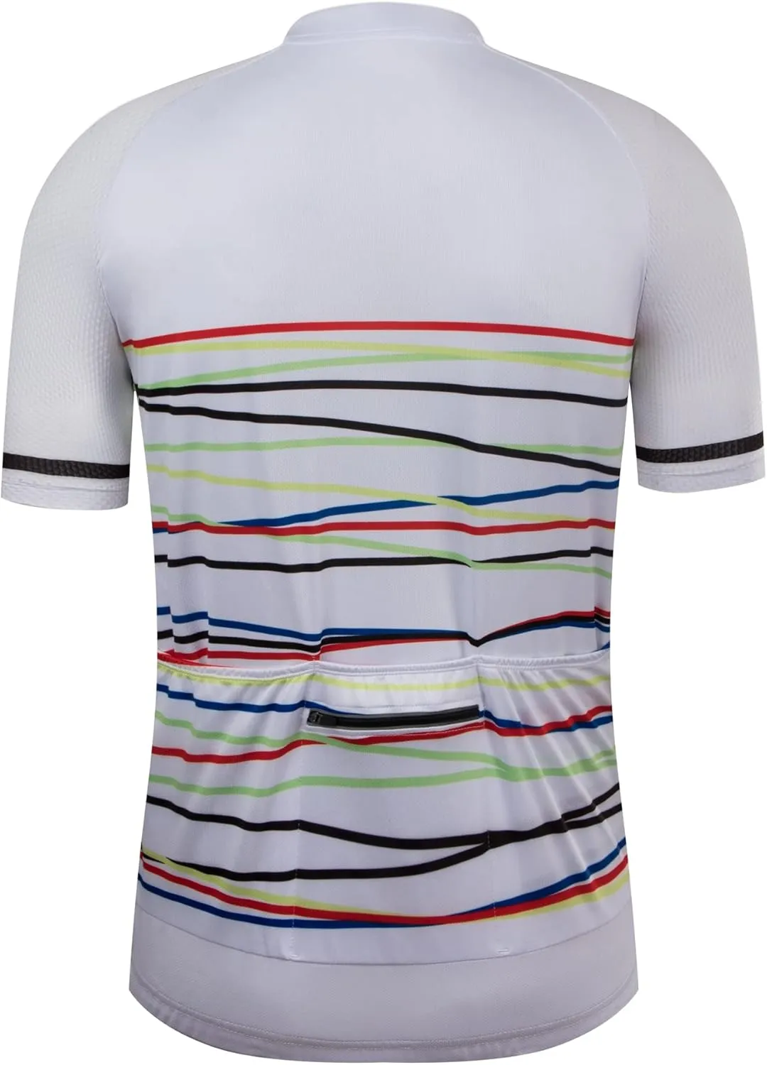 Coconut Ropamo CR Mens Cycling Jersey Short Sleeve Road Bike Shirt with 3 1 Zipper Pockets Breathable Quick Dry