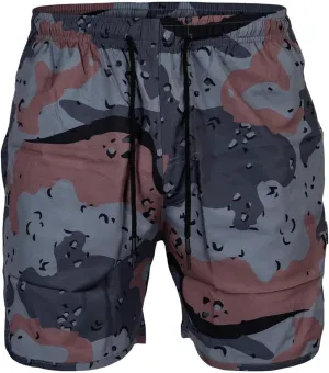 Combat Iron Men’s Tactical Athletic Running Shorts | 5.5” Inseam | Lightweight Full Flex Material | 2 Front Mesh Pockets