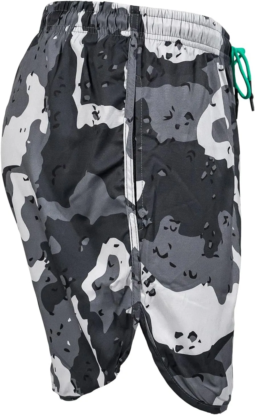 Combat Iron Men’s Tactical Athletic Running Shorts | 5.5” Inseam | Lightweight Full Flex Material | 2 Front Mesh Pockets