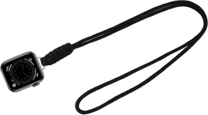 Compatible with Apple Watch Necklace Adapter Pendant, Nylon Weave Chain Compatible with Apple Watch Series 10, Ultra 2, SE, Ultra 9 8 7 6 5 4 38mm 40mm 41mm 42mm 44mm 45mm 46mm 49mm Women Men, Necklace Lanyard Chain Connector for iWatch