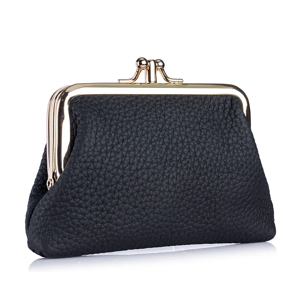 Cool Mini First Layer Cowhide Storage Coin Purses